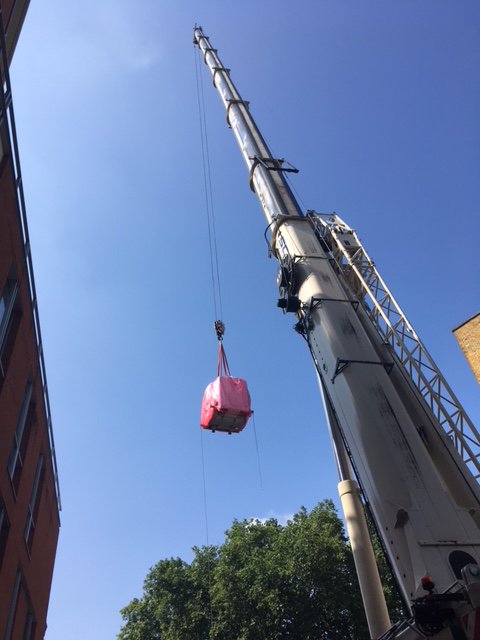 thelondonclinic's tweet photo. We will be the first hospital in the UK to offer patients advanced diagnostic scanning with the new, state-of-the-art, @Siemens MAGNETOM Vida 3T MRI scanner. It arrived safely through our hospital roof last Saturday. Learn more here: https://t.co/W7MjHrf5mV #radiology #mri https://t.co/1Z9DU6UPAZ