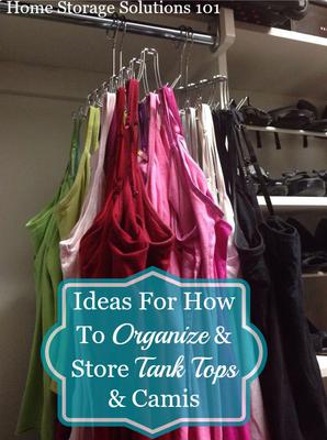 SpaceCentreLtd's tweet image. How To Organise Tank Tops &amp;amp; Camis bit.ly/2uARopM #organisationtips #tanktops
