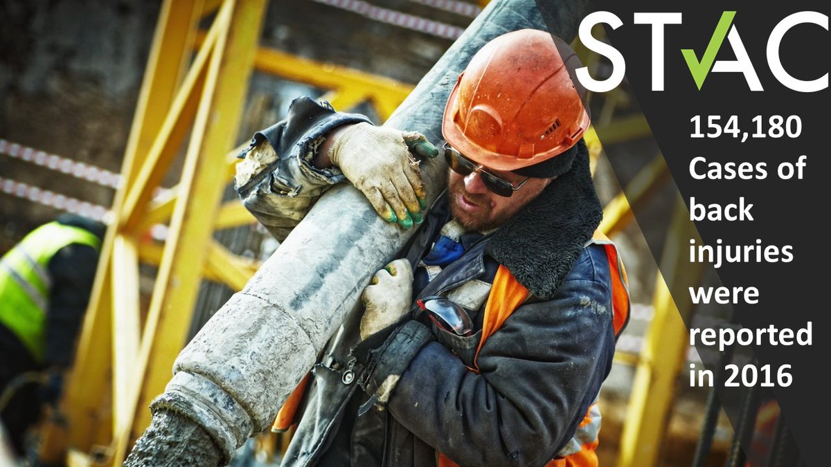 STAC_Enterprise's tweet image. 154,180 back injuries reported in 2016! Make sure that you training your employees on proper lifting techniques! 

staccard.com/blog/stac-stat…
#safetystat #fridaystat #safety #backinjuries #BeSafe