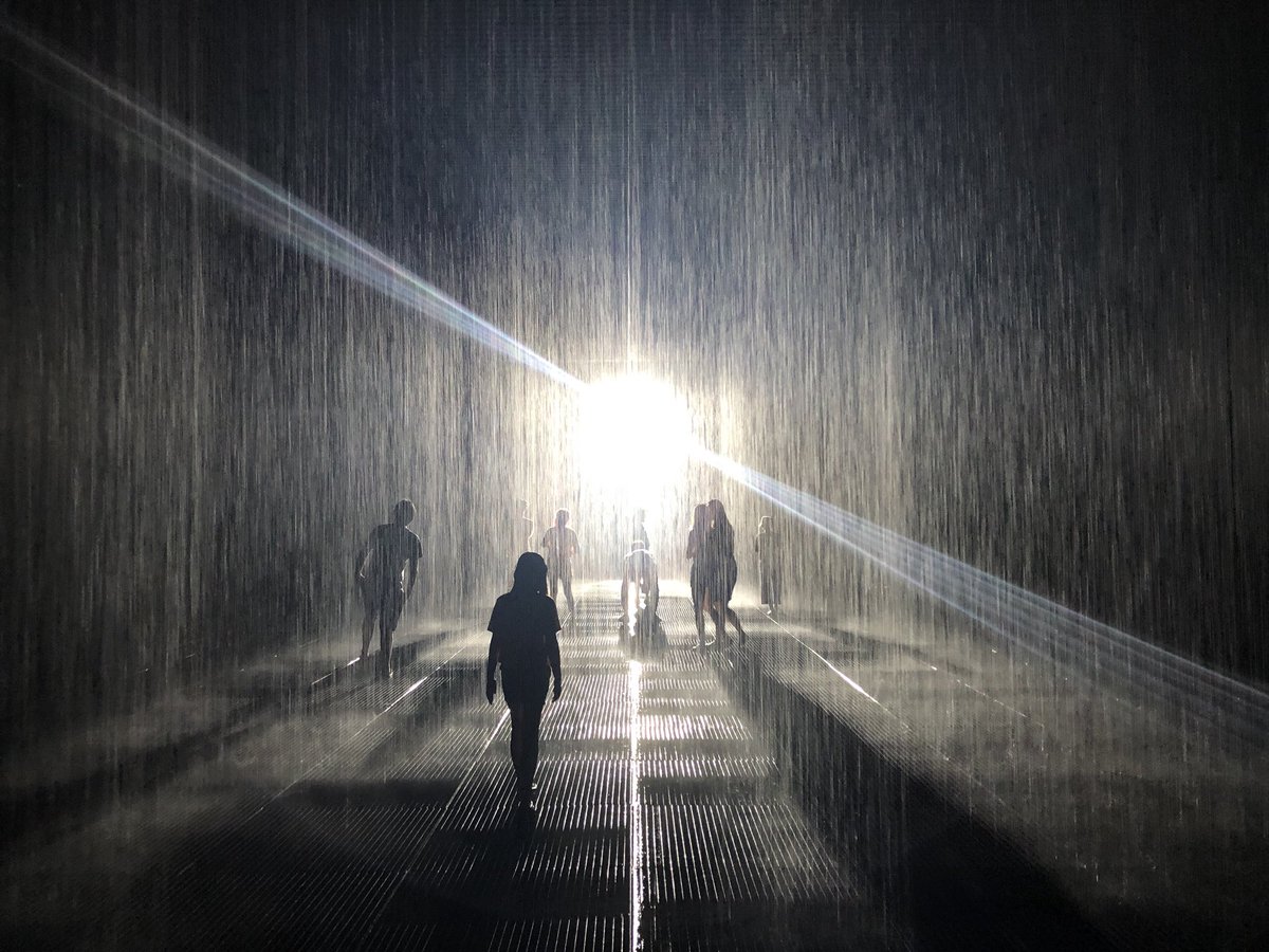 Eileen Chengyin Chow On Twitter Rain Room Random