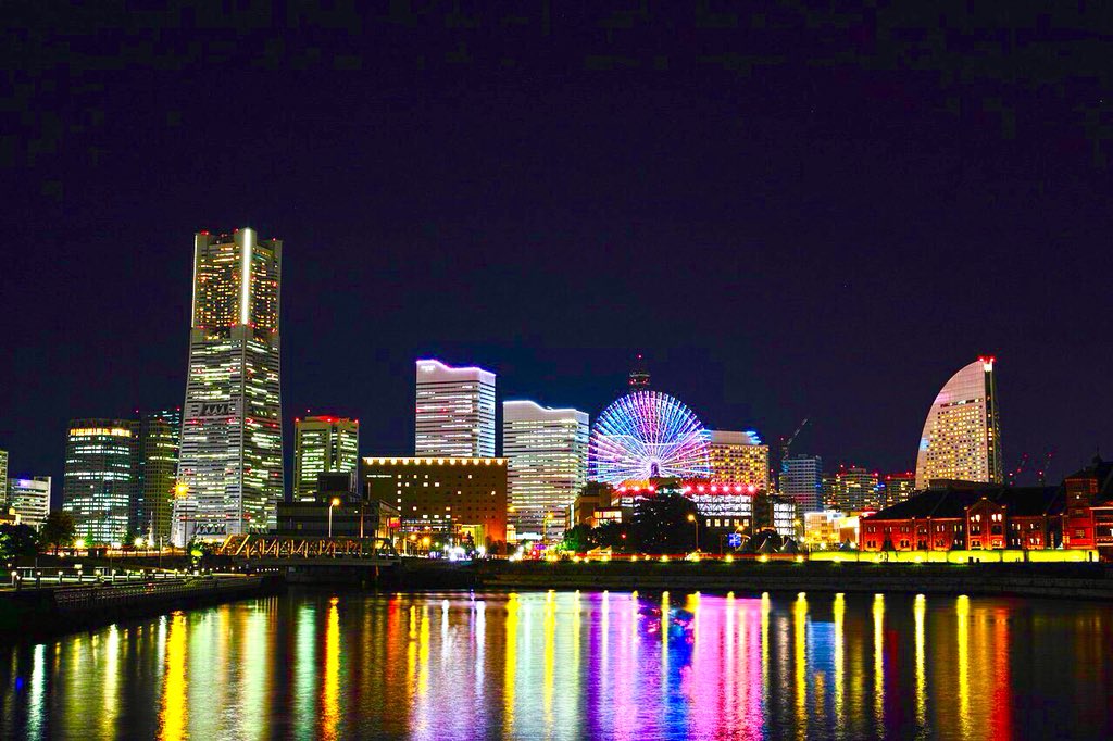 横浜みなとみらい夜景