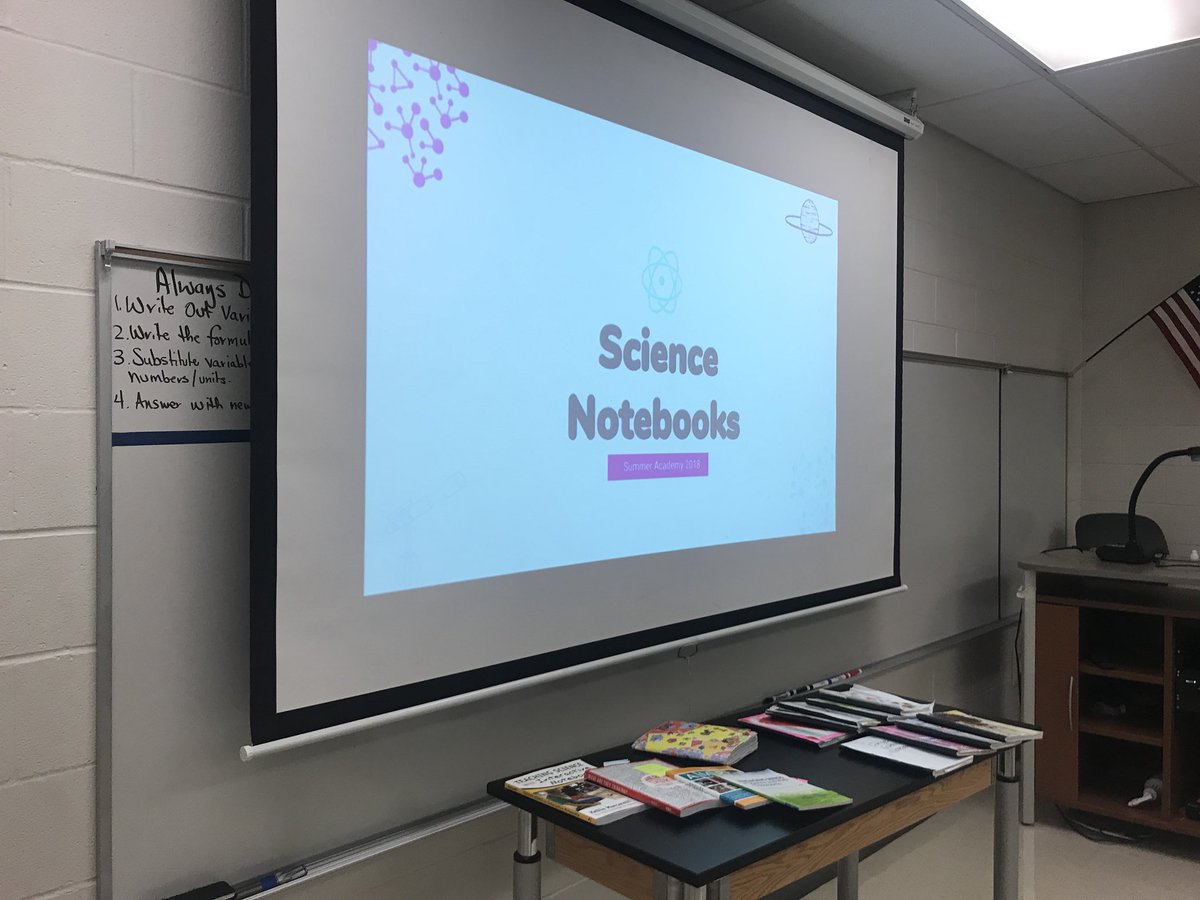 Come join us in CR 154 to learn about science notebooking! #ScienceNotebooks #NKCSchools #Cultiv8 #SummerAcademy @jessicalnolin