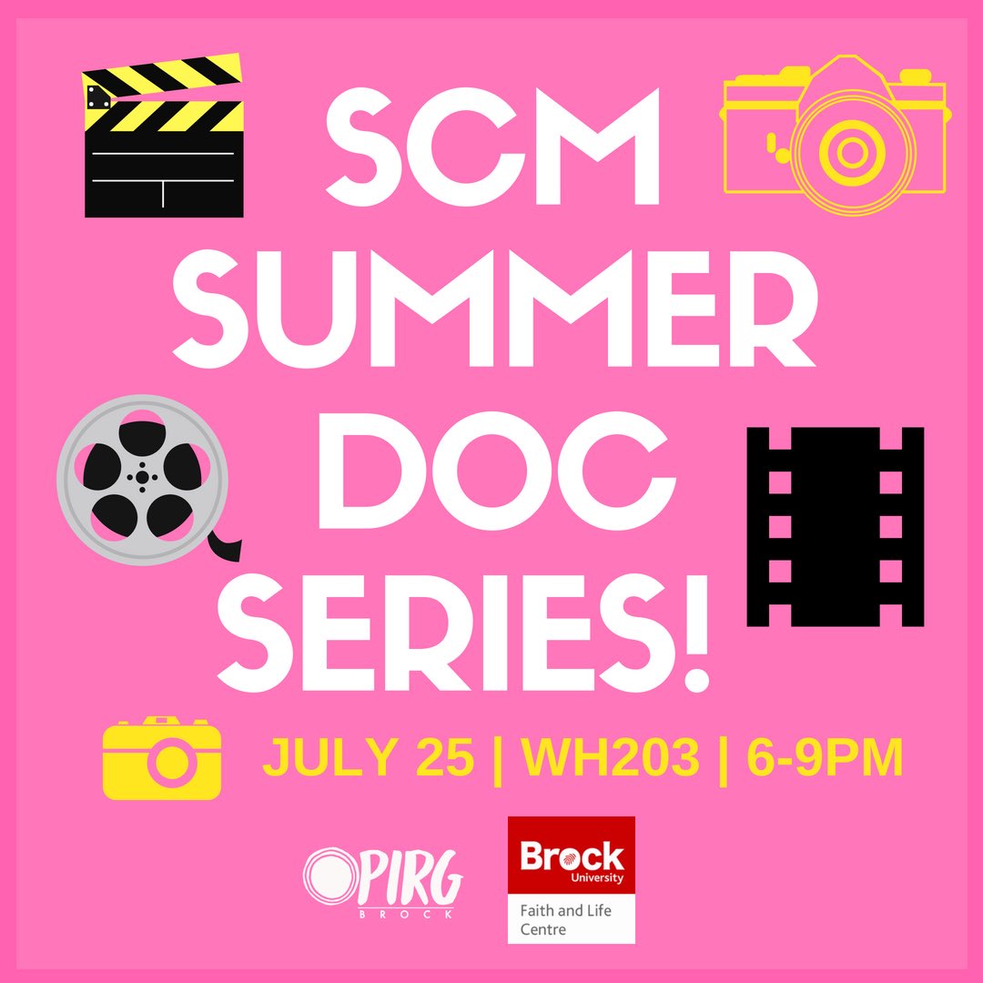 Kevvinhn's tweet photo. Next week, the Brock SCM group will be hosting their July Summer Documentary! As part of the SCM Summer Doc Series, the Brock SCM will be showing a documentary about Scientology called, “Going Clear: Scientology and the Prison of Belief”. Join us! https://t.co/lfFztcIYat