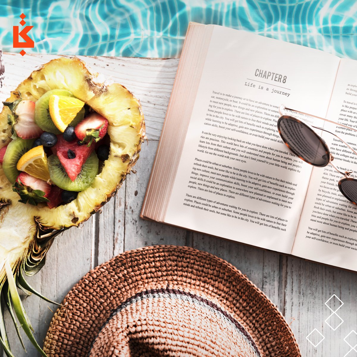 SharjahBookAuth's tweet photo. Don't forget to take a book on your summer holiday! What will you be reading?
#Shj #UAE #SBA #Books #Culture #Instabook #Booklover #Weekend #Summer #ReaderLover #Reading #Readingtime #Friday https://t.co/glTRxy5dQD