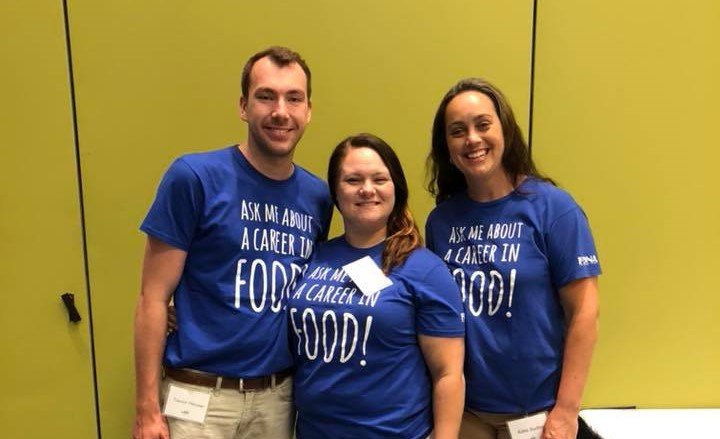 McCormickFONA's tweet photo. Feeding Tomorrow! These are 3 FONA rock starts who spent a day teaching 40 educators about food science, as part of #IFT2018 and the Discover FONA program. Experiments and a career workshop showcased possible career paths for their students. #STEM #foodscience #fonaflavors @IFT https://t.co/h5lvi48BQ5