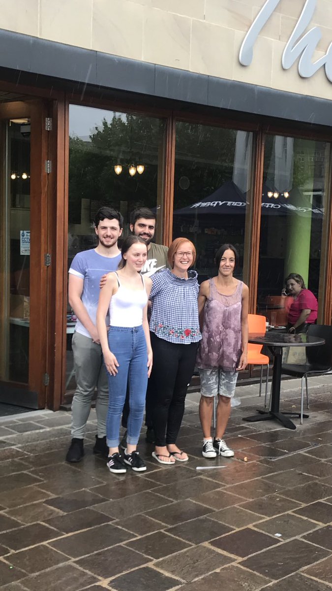 Saying goodbye to Ulrike Oefner, one of our lovely customers heading back to Germany#friendship