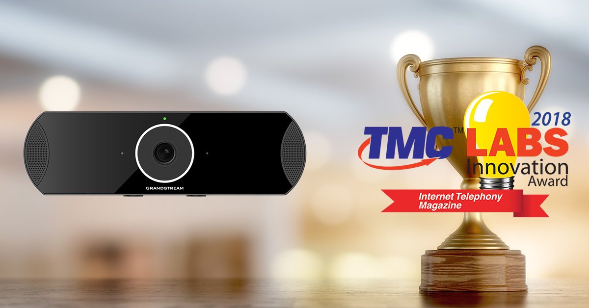 GrandstreamNet's tweet photo. We are proud to announce that our #GVC3210 has won TMC's Internet Telephony Innovation Award! https://t.co/YignEBlKrk https://t.co/94futXGKuz