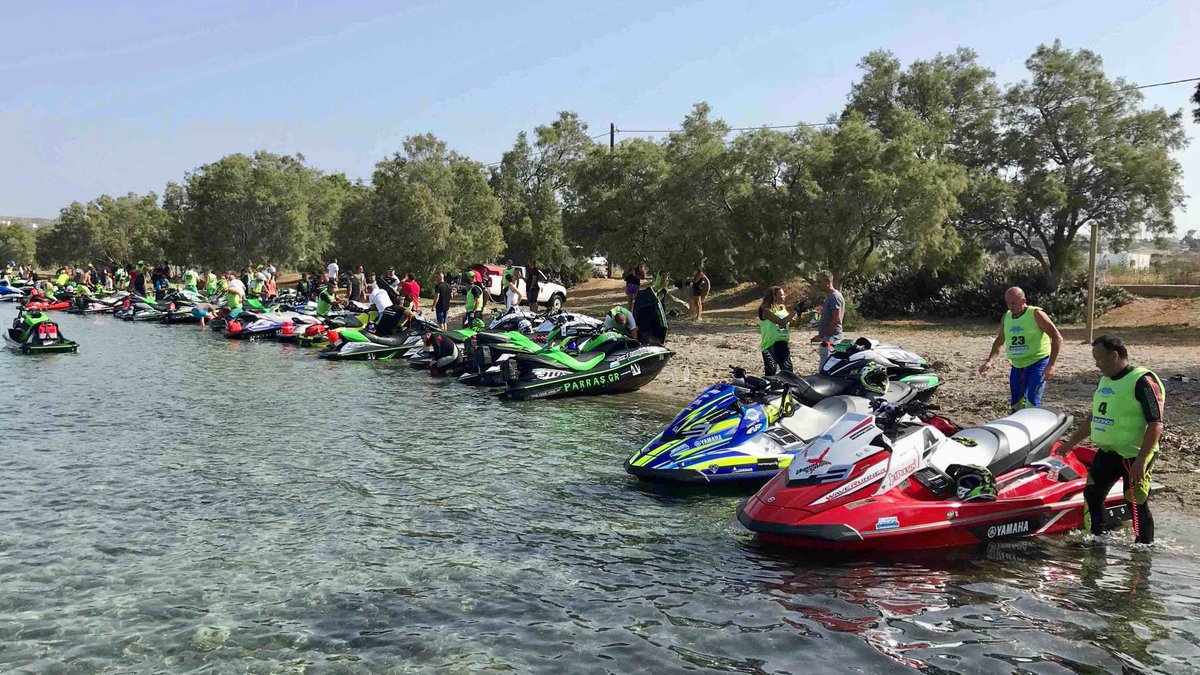 YamahaMarineFr's tweet photo. Retour en images sur le #JetRaid qui se déroulait en Grèce début juin. On retiendra la belle victoire du Français Jean-Marc Douki 🥇🇫🇷 sur #Yamaha FX-HO dans la catégorie F3 - 1 pilote. Félicitations 👏🏻 !
📷 @JetPulsionMag
#Greece #Wavreunner #Race https://t.co/POdrNnZDe8