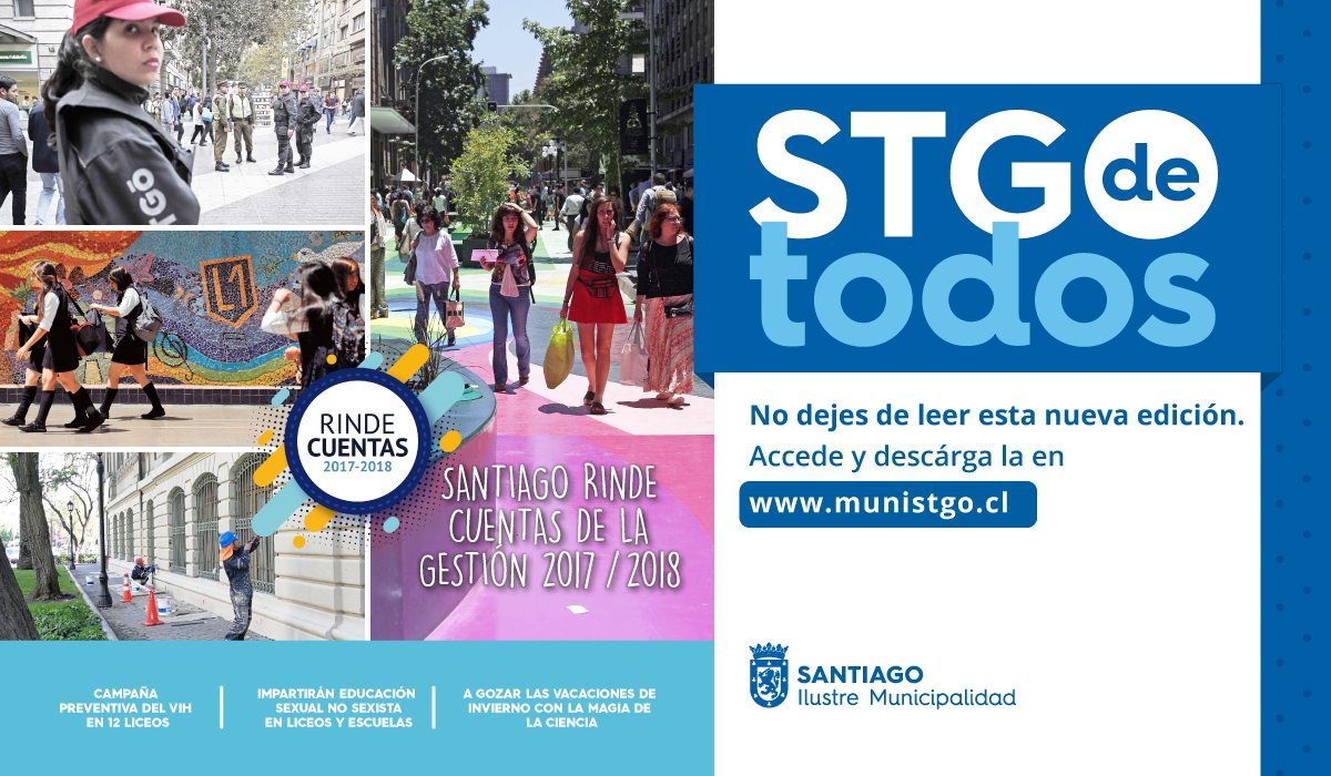 Muni_Stgo's tweet photo. ¿Aún no lees la última edición de la revista #StgodeTodos? Hazlo aquí 👉 https://t.co/Ar9vobMgfF https://t.co/ozynK81lQO