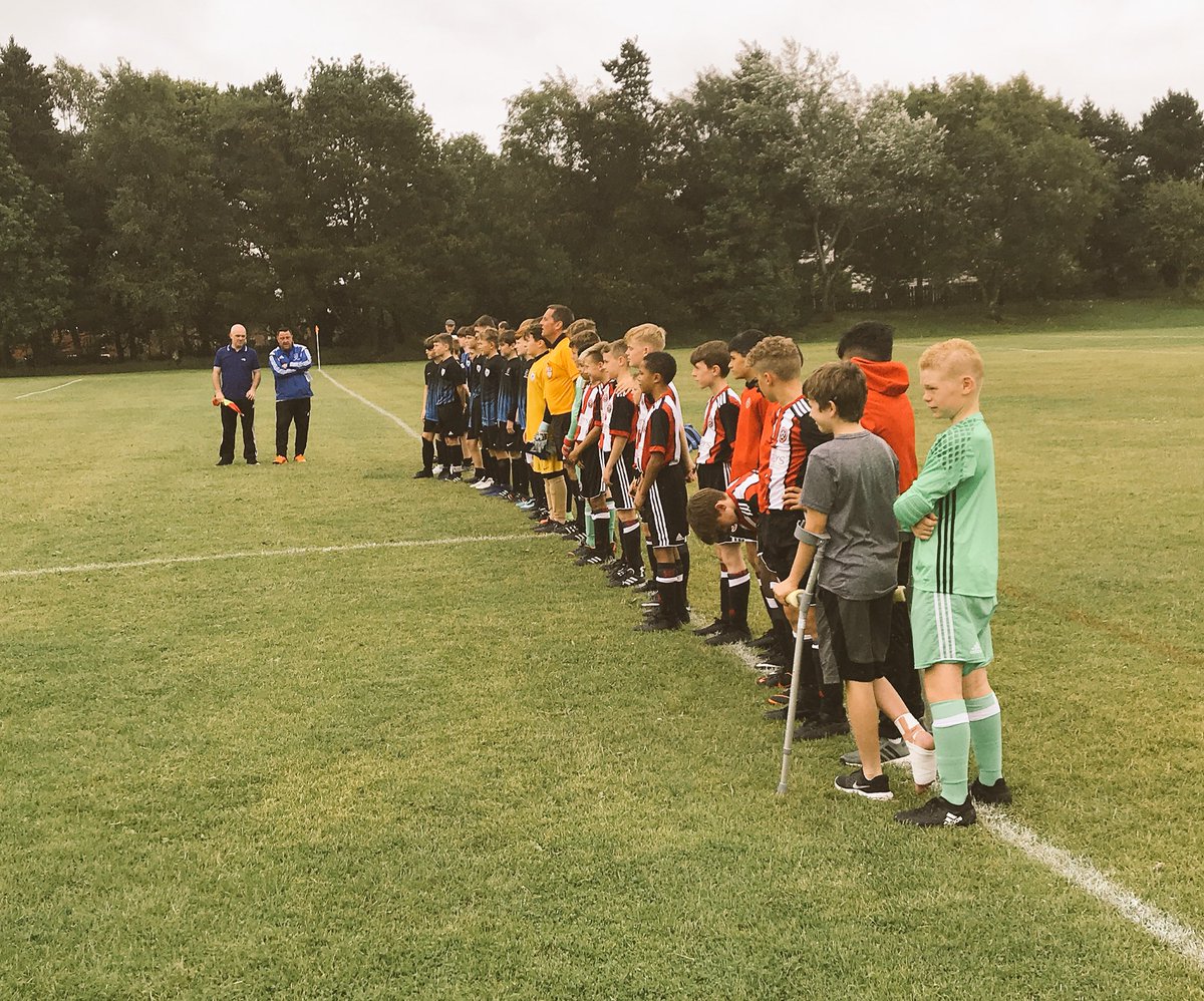U12s with a 4-0 win against Oxford United in the Semi Final. We play Glentoran in the Final tomorrow. #YoungBlades