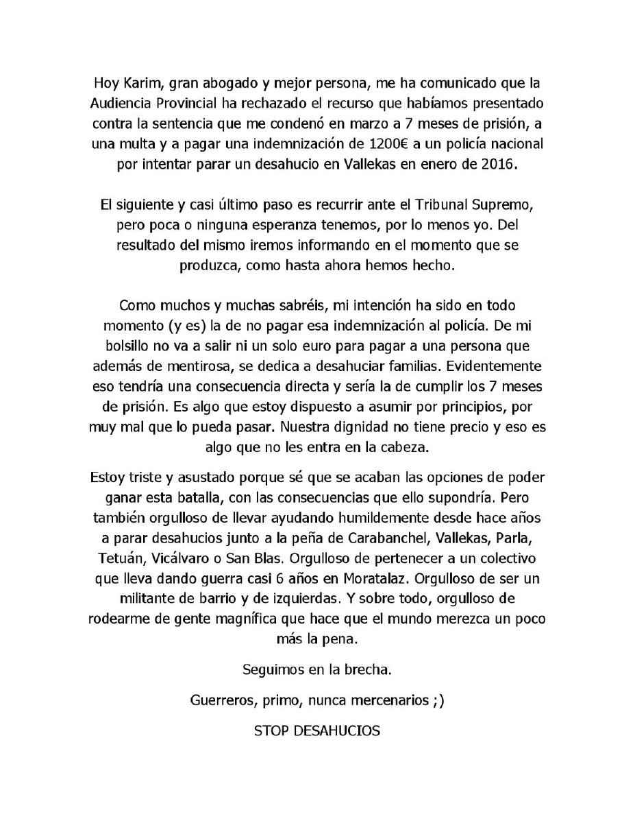 atalayaed's tweet photo. "Orgulloso de rodearme de gente magnífica que hace que el mundo merezca un poco más la pena". Nos tienes a tu lado.
Por @JORGE_28030, por todas las víctimas de la represión. ¡Seguimos en la brecha! https://t.co/po0sgYCBO1