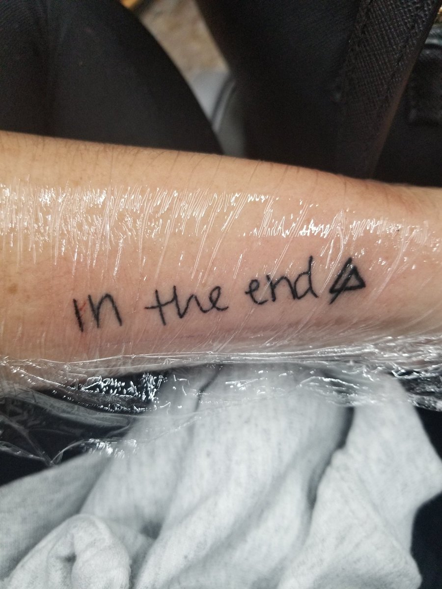 KaylaRod97's tweet photo. R.I.P Chester 
Finally got the tattoo I've been wanting 
@linkinpark https://t.co/WeYYTknU0d