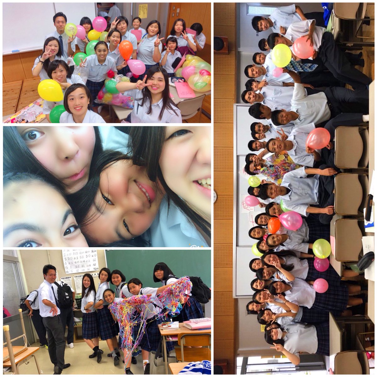 03z_pk's tweet photo. 南風原高校1学期終了です💖
こもり感謝祭 新歓 色々行事あったねー😍
男女あまり仲良くゎないけど女子ゎやばいね
たくさんいろんなことあったけど
充実した1学期だったー濃ゆい日々過ごせた💖
夏休みゎ久米島祭りお泊りたくさん😘
絶対楽しむ！
💕遊ぶこと以外考えません💕
タグ名前ない人ごめんなさい https://t.co/N6Tx6cyuJ8
