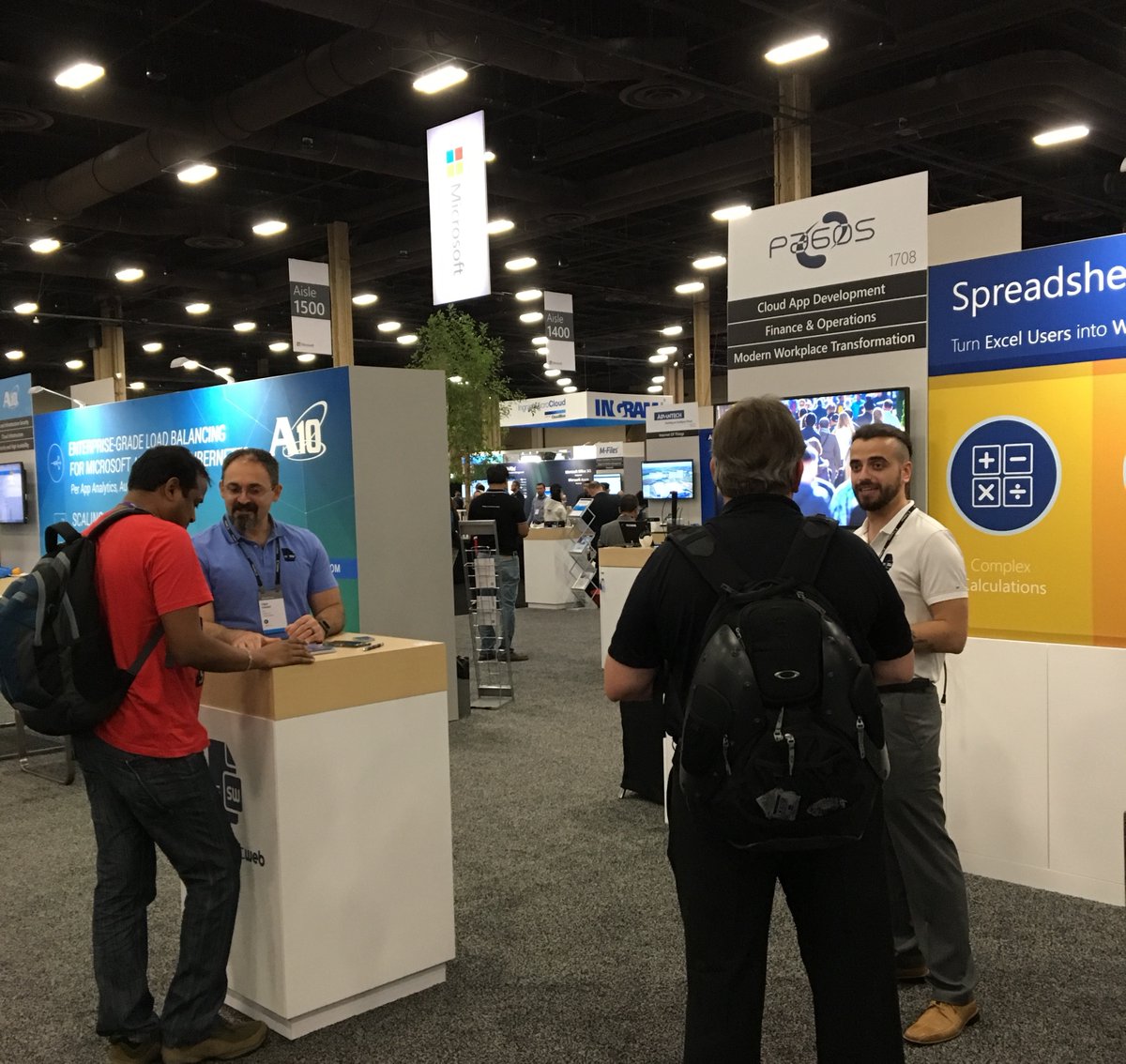 SpreadsheetWEB's tweet image. It was an amazing first day at #MSInspire. Drop by at booth #1708 today if you&apos;re visiting! We&apos;ve been having a blast connecting with everyone and showcasing #SpreadsheetWEB.