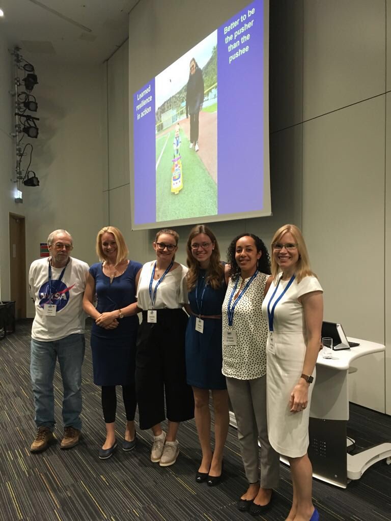 HjordisLorenz's tweet photo. Really enjoyed presenting alongside @DrJenWild , @gaby_tyson , @ShamaElSalahi, @DrAnneLaura and Steve Hollon on PTSD and depression prevention in at risk groups.
Thank you @BABCP for a warm welcome to Glasgow - complete with pagpipes, Irn Bru and Scottish dancers. #babcp2018 https://t.co/HD5V2e02gG