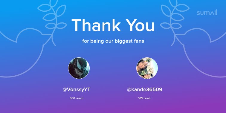 OverthrowEric's tweet photo. Our biggest fans this week: @VonssyYT, @kande36509. Thank you! via https://t.co/phBLqM05QV https://t.co/fe47fDtHti