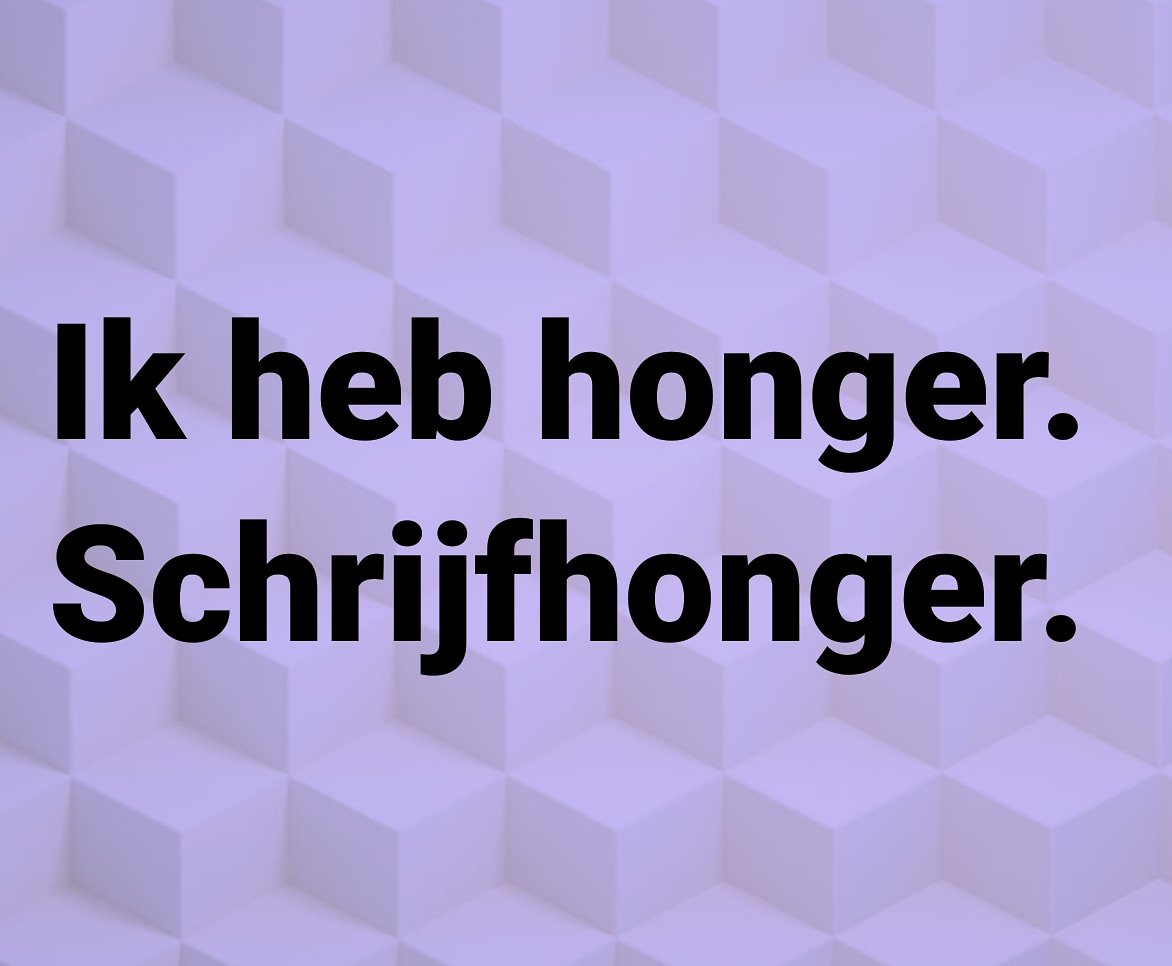 incastel's tweet photo. Ik heb honger, schrijfhonger. #lovewritingbooks #lovetowrite #needtowrite https://t.co/XEBRuytd8m