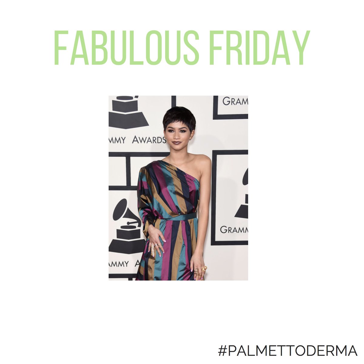 PalmettoDerma's tweet photo. Fabulous Friday feature: Zendaya https://t.co/PG3tB0Uwhg
