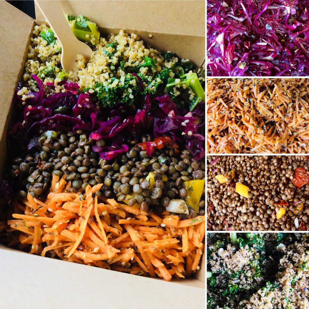 Fresh colourful tasty salads available <a href="/the_merakiway/">The Meraki Way</a> stall <a href="/whiteladies/">White Lady</a> tomorrow next to the wonderful <a href="/stream_farm/">Наталія Юрчук</a>