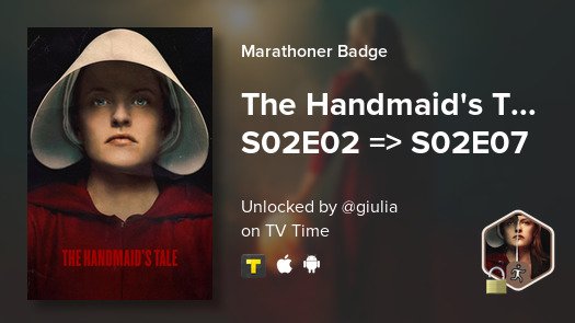 50tonsdepeeta's tweet photo. I just unlocked a new badge! #tvtime https://t.co/Q1TF9YvOL5 https://t.co/jq1IxTA132