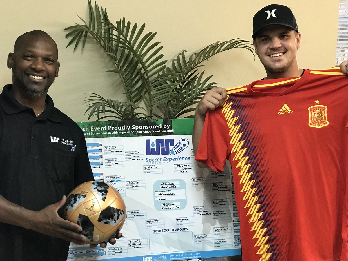 hlsg_ca's tweet photo. Here are a some of the #winners who entered our #ISS branch @RainBirdCorp Soccer Experience Challenge! Prizes included up to $100 worth of #rainbird #ISS in store credit, a #worldcupjerseys, plus a #worldcup soccer ball!  
For upcoming promos. click ⬇️
https://t.co/TmbiiwwGPR https://t.co/DNu09miQrY