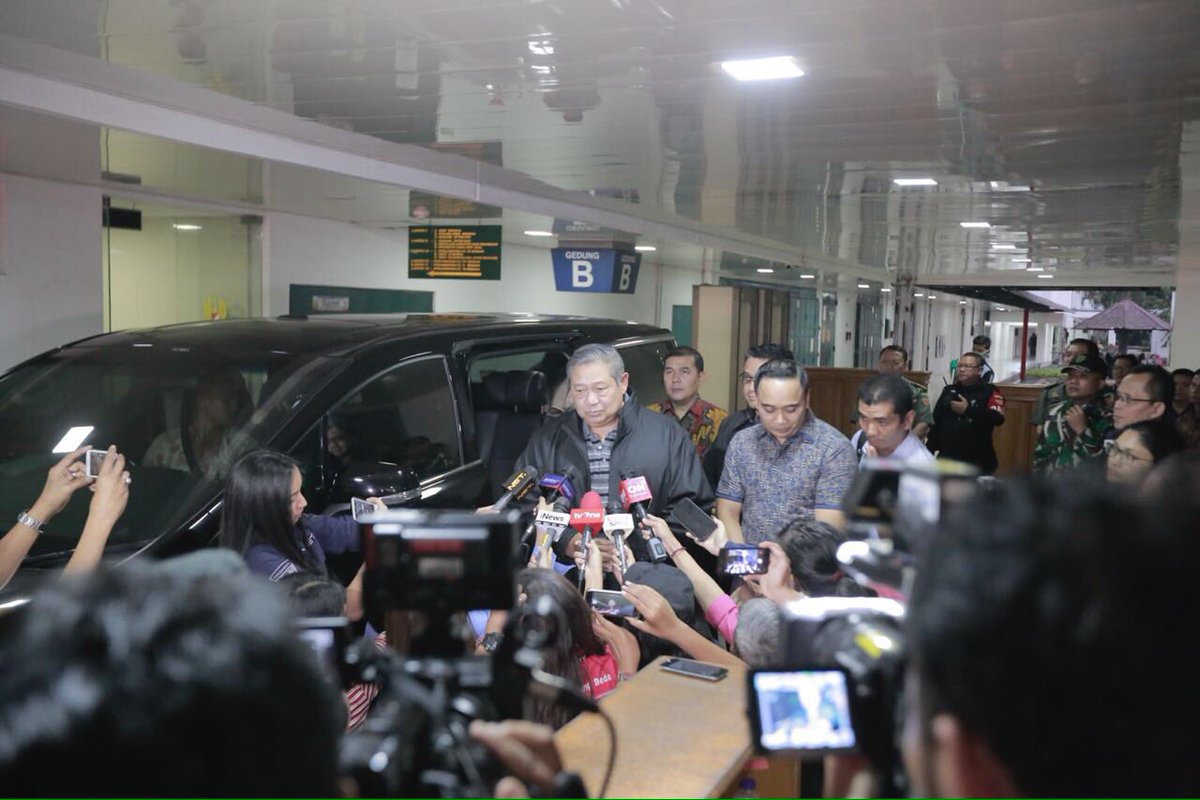 Terakhir, SBY berharap bisa segera pulih agar bisa kembali berkontribusi untuk pembangunan demokrasi di Tanah Air, untuk bangsa dan negara Indonesia.