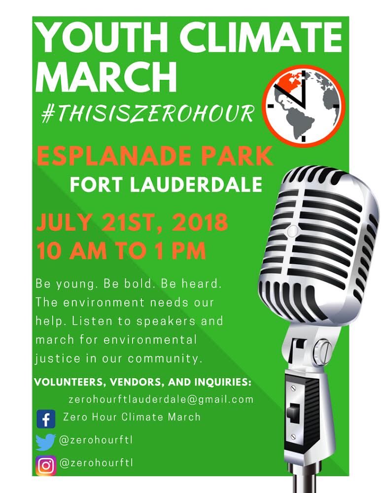 zerohourftl's tweet photo. Fort Lauderdale, tomorrow is the day! Let’s march for something we believe in! #ThisisZeroHour https://t.co/XihFjeGmwi
