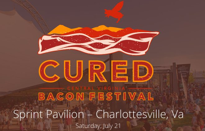 CuredFest's tweet photo. Today is THE DAY! Cured Fest 2018 is here, and we can't wait to start chowing down on some juicy bacon with you from 1-5 pm at @SprintPavilion. See you there! https://t.co/J2ZP9k915r