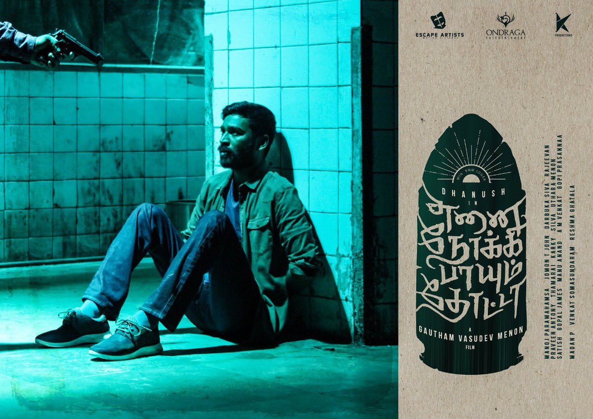 kalakkalcinema's tweet photo. Brand New Porter's Of #ENPT #ENPTNewLogo 😊 #ENPTFinalScheduleBegins
#EnaiNokiPaayumThota
@menongautham @dhanushkraja @akash_megha @DarbukaSiva @OndragaEnt @KProductionsInd https://t.co/ks2ZqPquYh