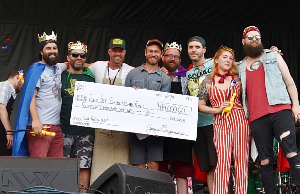 A big shout out to our very own cocktail team, Mercedes O'Brien, Josh Washburn and Brendan Krafty, for taking home Georgia Organics' pick for Best Overall for their cocktail House of the Rising Sun Gold, during this year's Attack of the Killer Tomato Festival!