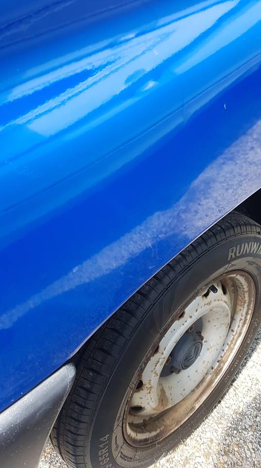 A few photos of our scratch removal process, prices start from just £5, contact us today for more information!