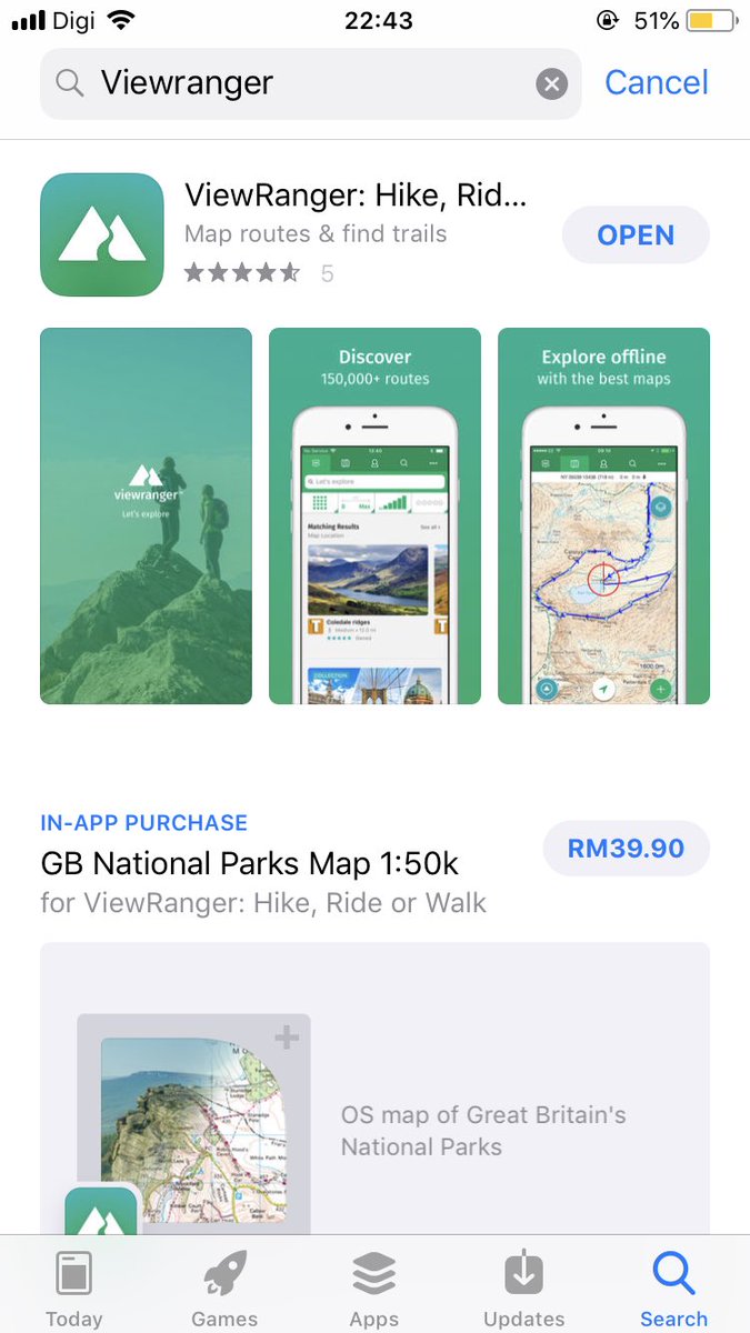 download gpx file to viewranger on ios iphone