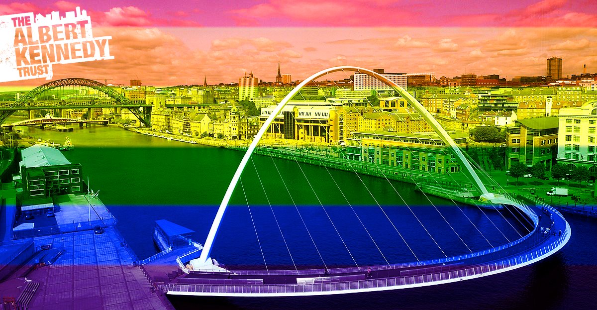 aktcharity's tweet photo. Wishing our #Newcastle supporters, volunteers, staff and young people an amazing Pride! 🌈 #NorthernPride #Pride2018 https://t.co/jaQv6JVGE3