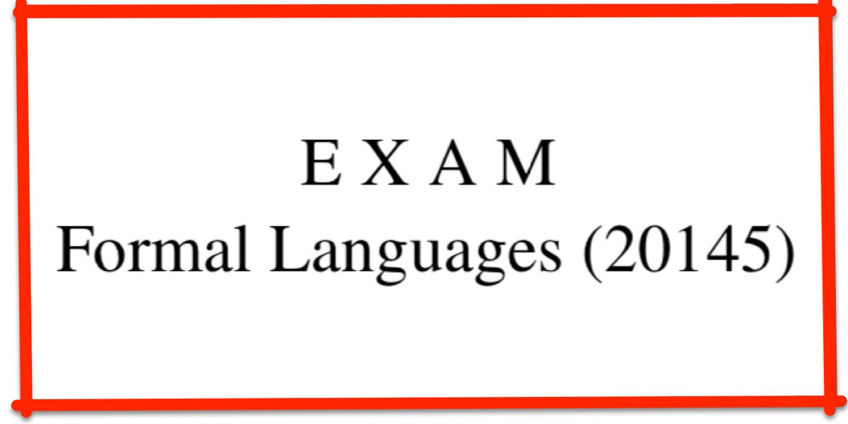 clausatz's tweet photo. I’m getting into the #aesthetics of printed #formalLanguages exams. I’m curious whether my students will appreciate this tomorrow…
#LaTeX https://t.co/W728ETBYCC