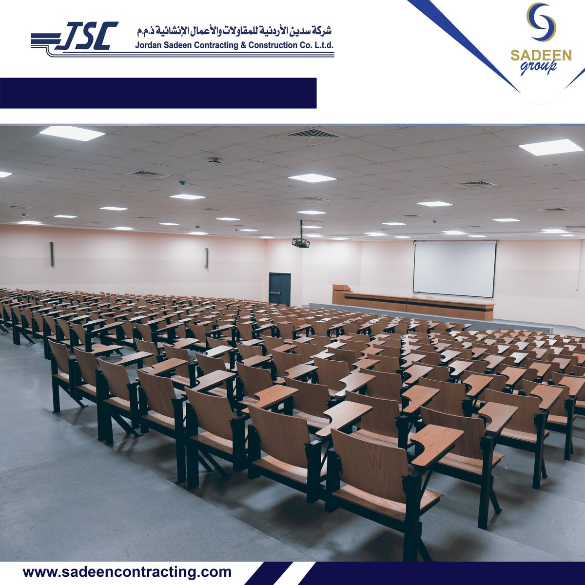 SadeenCo's tweet photo. Teaching Halls Complex At Yarmouk #university 
https://t.co/V2Xq8qfbPk
 #الاردن #جامعة_اليرموك #مشاريع_الاردن 
#JORDAN #Amman #USAIDtransforms https://t.co/krVKQkpDgC