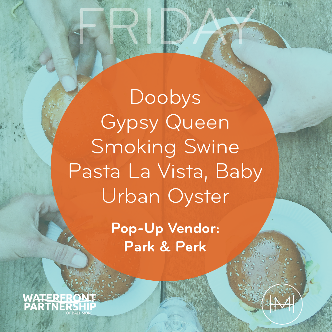 Friday is here and it brought you an awesome lunch. Stroll down to  McKeldin Square from now until 2pm.