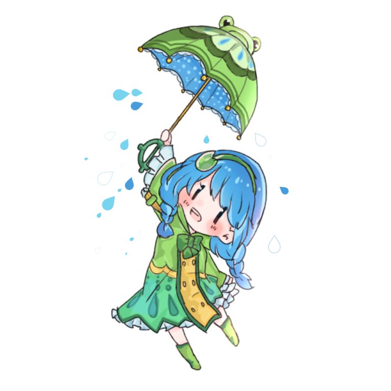 napopritan's tweet photo. リクエストから飛んでいくツユハ☔
ぜひお飛ばし下さい～✨ https://t.co/jWQpvAwslY