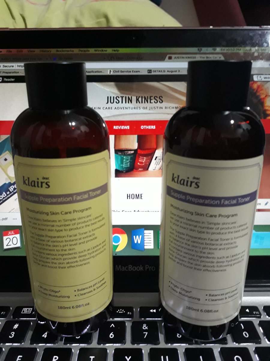 fake klairs toner