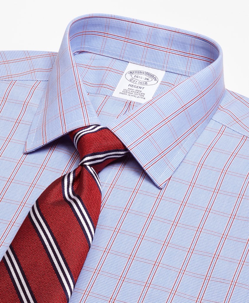 Atrévete a mezclar diseños, te dejamos una opción para este viernes 👔 #BrooksBrothers