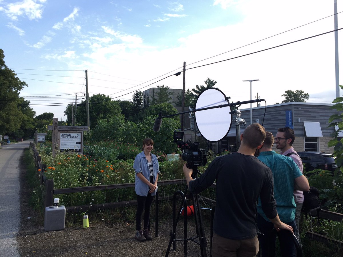 Out shooting today with <a href="/beepublic/">Bee Public</a> and <a href="/PublicGreens/">Public Greens</a> <a href="/CafePatachou/">Cafe Patachou</a> to promote Pollinator Protection! Check out our campaign here and TAKE AN ACTION PLEDGE! indiana.clearchoicescleanwater.org/plants/pollina…

Big thanks to <a href="/katefranzman/">Kate Franzman</a> and <a href="/12StarsMedia/">12 Stars Media</a> !