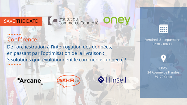 institut_cc's tweet photo. [#DATA] A l'occasion du petit déjeuner organisé par @OneyFrance et l' @institut_cc, @ArcaneRun interviendra et vous dévoilera comment optimiser le #ROI de vos campagnes digitales. Arcane est une solution qui permet d'activer les datas grâce à l' #IA : https://t.co/UvTVV9Nb1B https://t.co/whfTqvUhfg