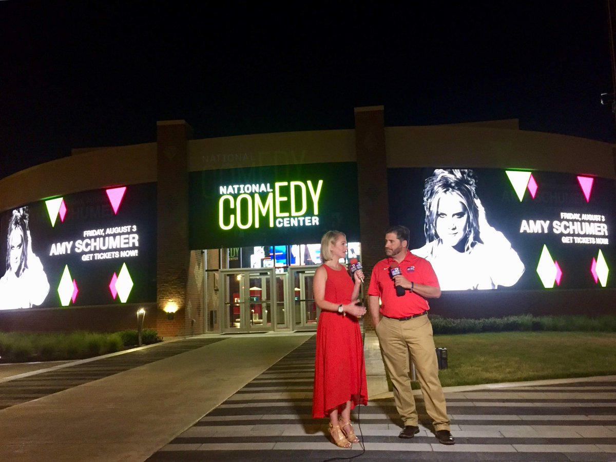 NtlComedyCenter's tweet photo. Thank you @WGRZ Morning #Daybreak for spending some time with us at the @NtlComedyCenter this morning, we had a blast! We'll see you in a few weeks for our opening celebrations, August 1-5 👍https://t.co/BjS1mB4t3M #JamestownNY https://t.co/p3ZtKcbG2b