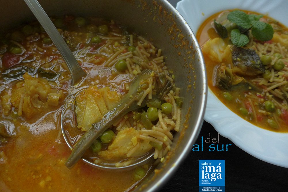 Da igual que haga calor, siempre es bien recibida una buena cazuela de fideos con bacalao,  y en esta ocasión con fideos de trigo duro integral, una joya de producto. #RecetasSAM <a href="/SaboraMalaga/">Sabor a Málaga</a> <a href="/Spiga_Negra/">Spiga Negra</a> <a href="/SaboreaEspana/">Saborea España</a> <a href="/Cristovar_tv/">Cristina Tovar</a>  …inamalaguena-alsurdelsur.blogspot.com/2018/07/cazuel…