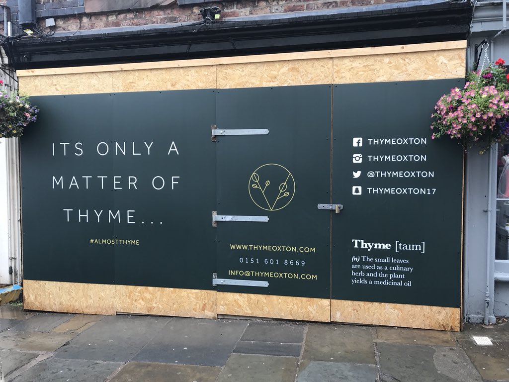 ThymeOxton's tweet photo. Where’s summer gone? #almostthyme https://t.co/bnnPZS9ZRA