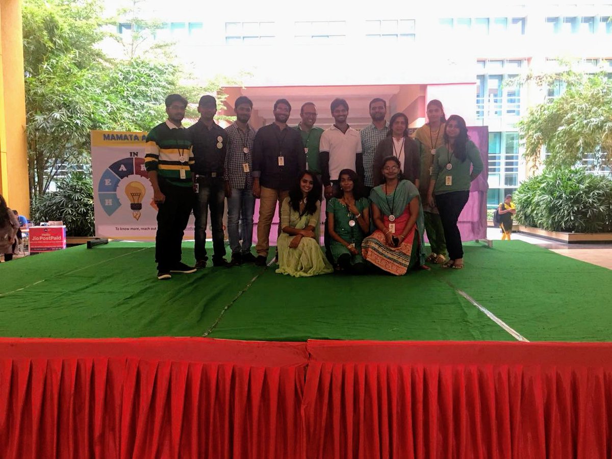 g424sudheer's tweet image. Day5 : #MamataWeek closing ceremony #greenday #TechnologyTheme #InfosysHydSez #infosysmamata @infosyshydsez @InfosysMamata 😊😀