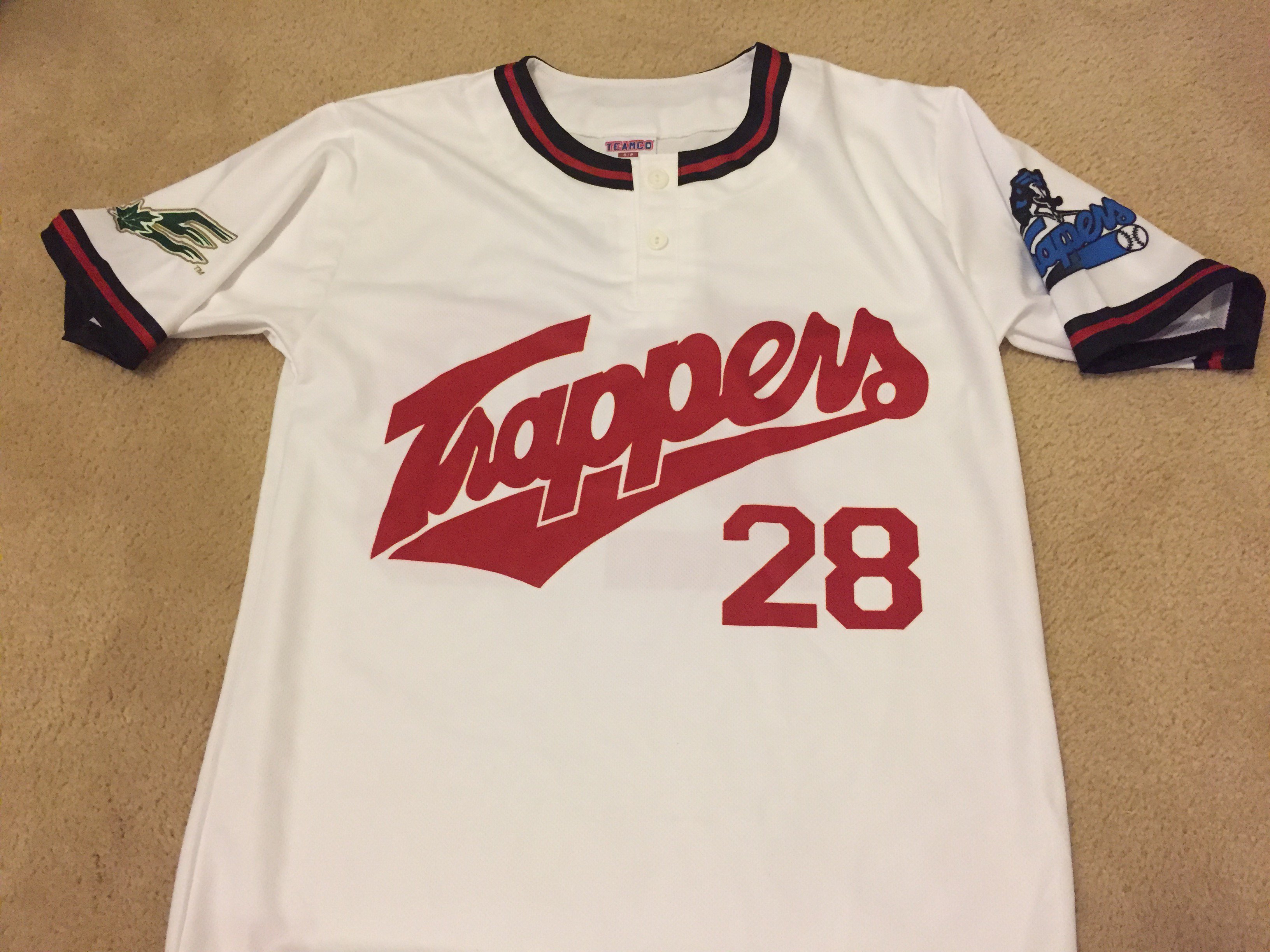 Edmonton trappers sale jersey