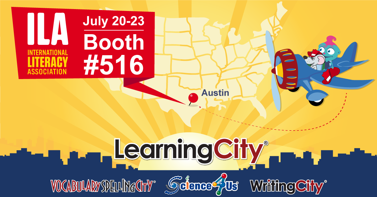 It's the first day of #ILA18! 😆 Register for our booth sessions to learn #literacy instructional strategies and get a LearningCity goodie bag! 🛍️ You could even win a @goPEEQ QBall, the throwable microphone, as seen on Shark Tank! Sign up today 👉 bit.ly/LCILA18