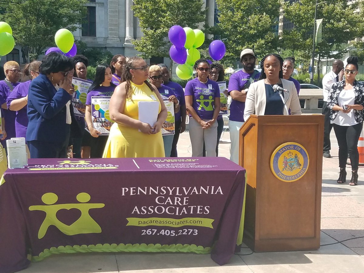 DerekGreenPHL's tweet photo. We've officially kicked off the largest urban health and music fair in the country...the PA Care Health Festival. Check out all the events happening this coming week, leading up to the main event at Penn's Landing next Saturday! https://t.co/Jv2Mr9Hy1w #LetPACare https://t.co/TTH3LF1xv8