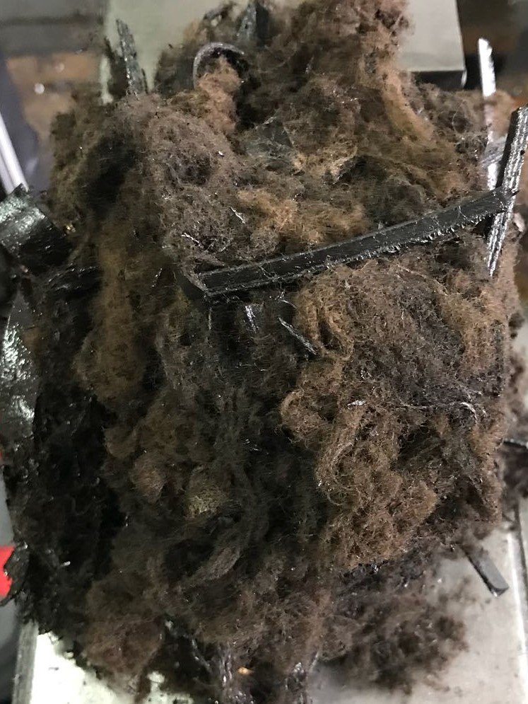 EvesCNCservice's tweet image. If your machine&apos;s drive belt looks like this....maybe its time to talk to W&amp;amp;H Eves about a Preventative Maintenance Program #problemsolvingexperts