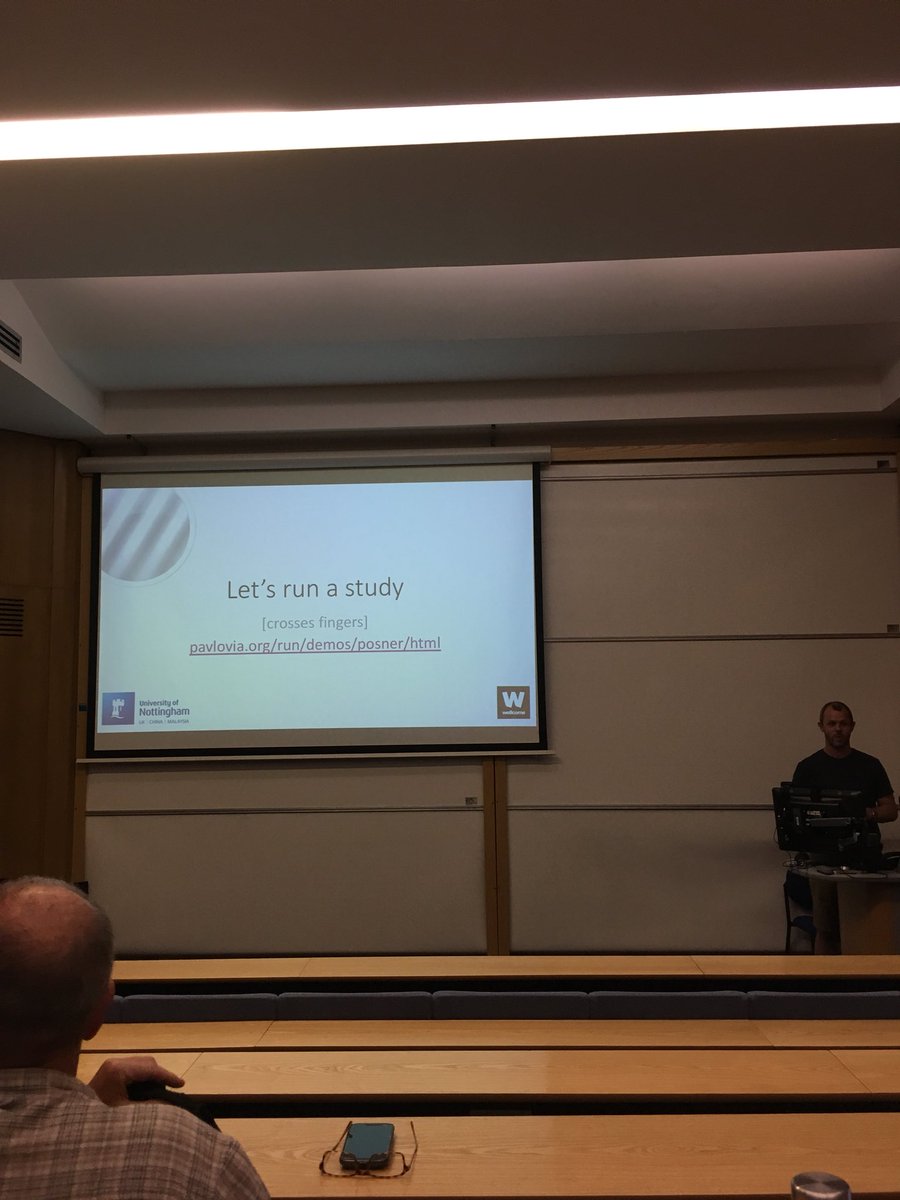 victorialaxton's tweet photo. Got our geek on at the Psychopy3 launch #UoN #psychopy3 #Cognitivepsychology #onlineresearch https://t.co/h5M6fjHTiw